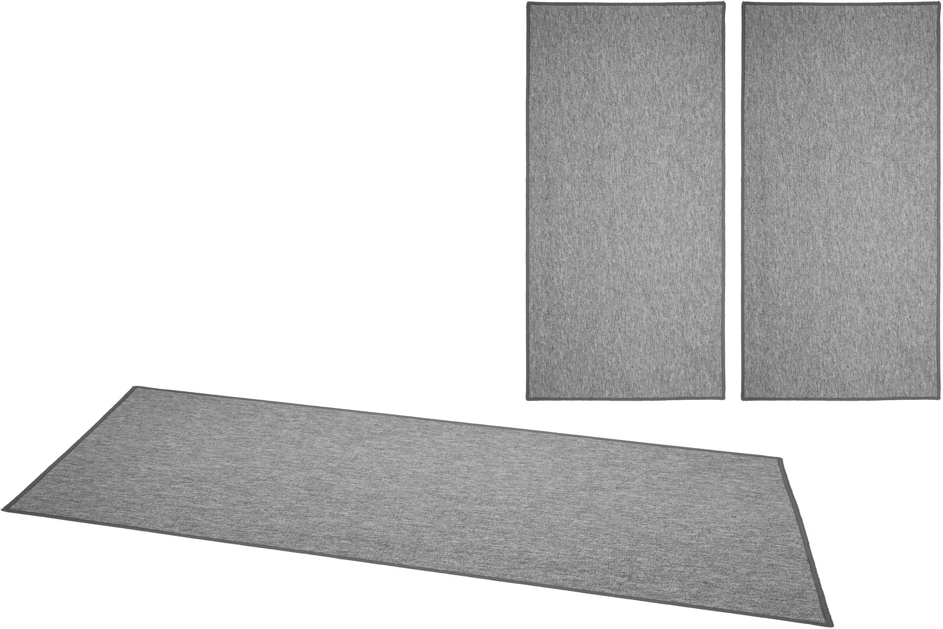 HANSE Home Bettumrandung »Casual«, (3 tlg.), Bettvorleger, 3-teiliger Läufer Set, Unifarben, Kurzflor, Bettläufer HANSE Home Bettumrandung »Casual«, (3 tlg.), Bettvorleger, 3-teiliger Läufer Set, Unifarben, Kurzflor, Bettläufer von HANSE Home