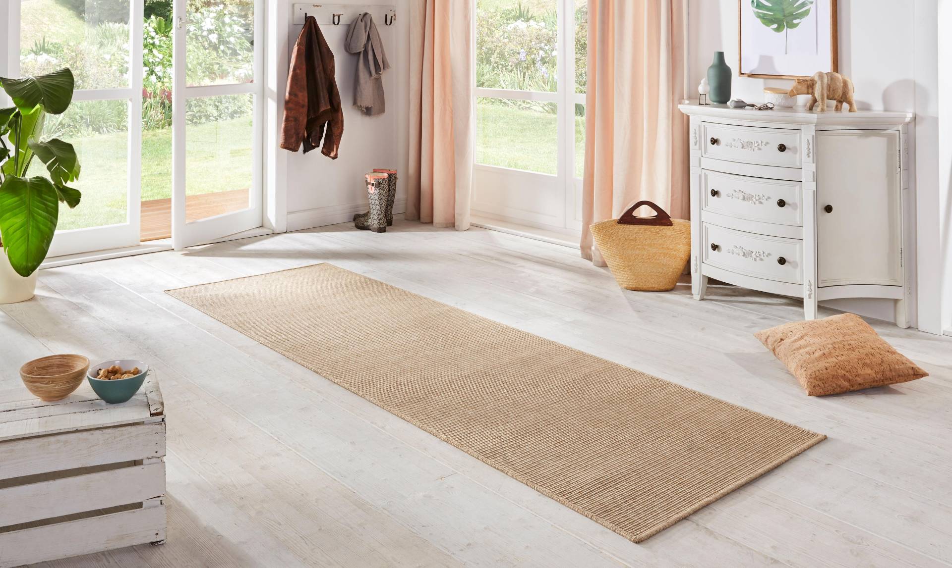 HANSE Home Läufer »Nature, In- und Outdoor«, rechteckig, 5 mm Höhe, Teppich, Wetterfest, Balkon, Flur, Wohnzimmer, Wasserfest, Sisal Optik HANSE Home Läufer »Nature, In- und Outdoor«, rechteckig, 5 mm Höhe, Teppich, Wetterfest, Balkon, Flur, Wohnzimmer, Wasserfest, Sisal Optik von HANSE Home