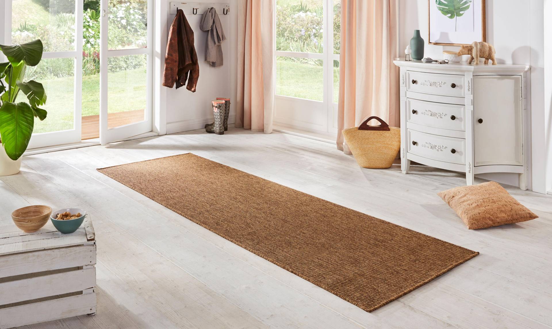HANSE Home Läufer »Nature, In- und Outdoor«, rechteckig, 5 mm Höhe, Teppich, Wetterfest, Balkon, Flur, Wohnzimmer, Wasserfest, Sisal Optik HANSE Home Läufer »Nature, In- und Outdoor«, rechteckig, 5 mm Höhe, Teppich, Wetterfest, Balkon, Flur, Wohnzimmer, Wasserfest, Sisal Optik von HANSE Home