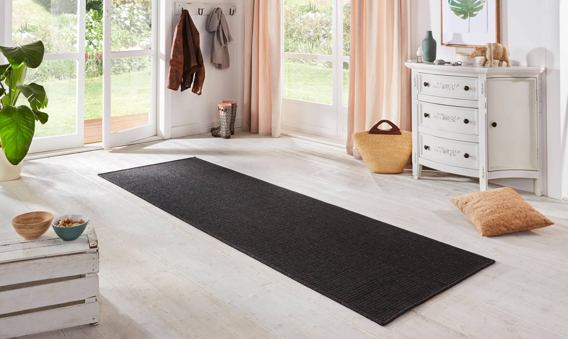 HANSE Home Läufer »Nature, In- und Outdoor«, rechteckig, 5 mm Höhe, Teppich, Wetterfest, Balkon, Flur, Wohnzimmer, Wasserfest, Sisal Optik HANSE Home Läufer »Nature, In- und Outdoor«, rechteckig, 5 mm Höhe, Teppich, Wetterfest, Balkon, Flur, Wohnzimmer, Wasserfest, Sisal Optik von HANSE Home