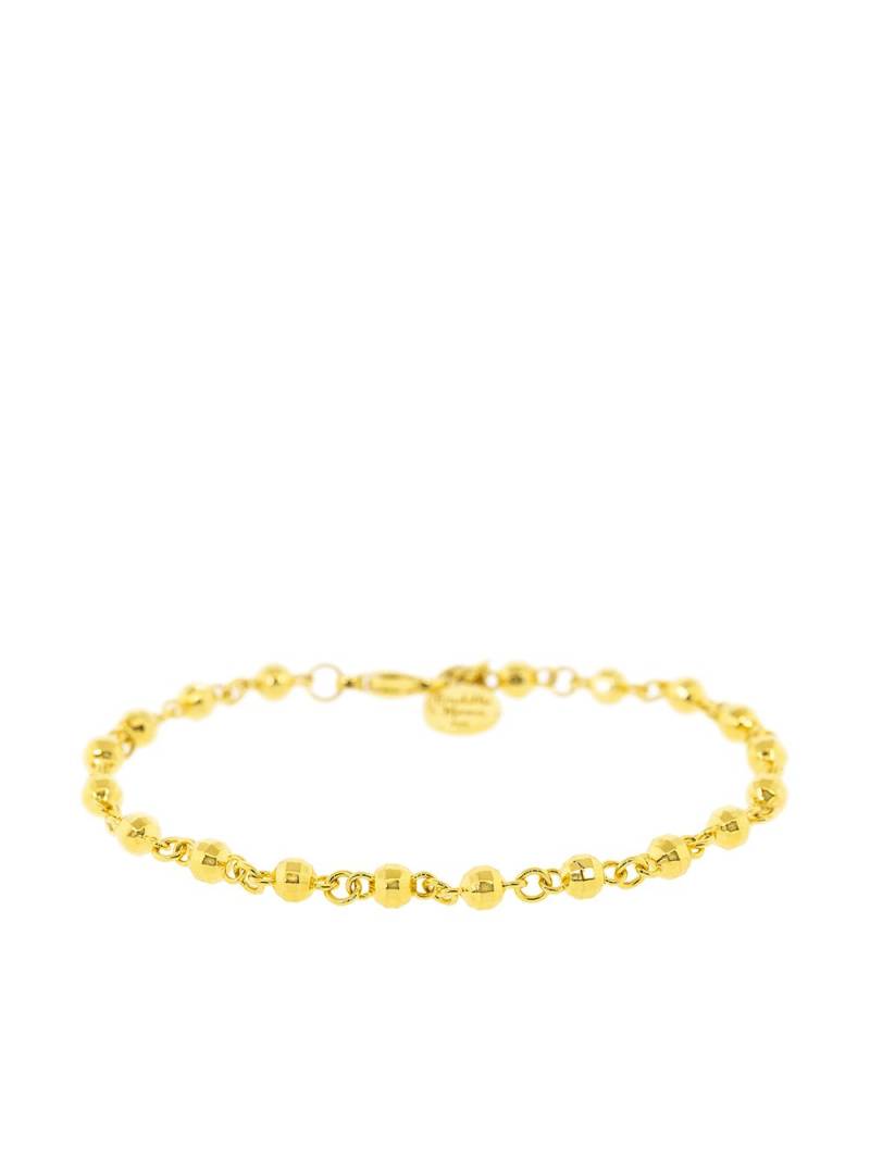 BUDDHA MAMA 20kt yellow gold beaded bracelet von BUDDHA MAMA