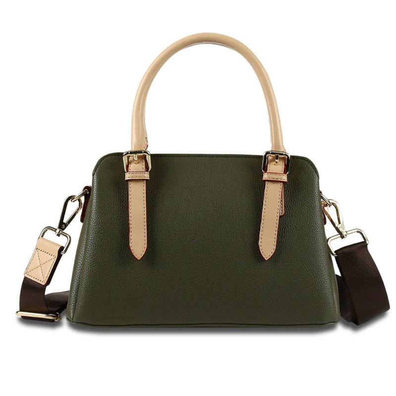 Handtasche Ella S Damen Olivegrün ONE SIZE von BUGATTI