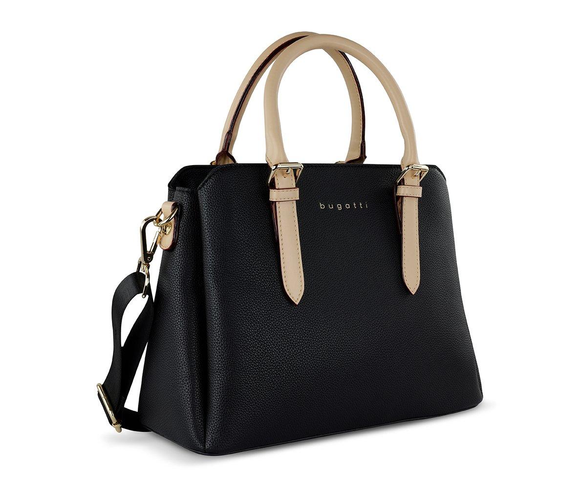 Bugatti - Handtasche Ella M, für Damen, Schwarz, One Size von Bugatti