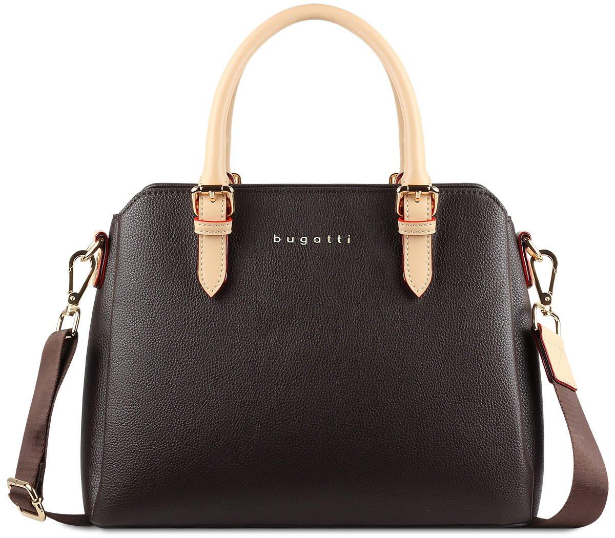 Bugatti - Handtasche Ella M, für Damen, Braun, One Size von Bugatti