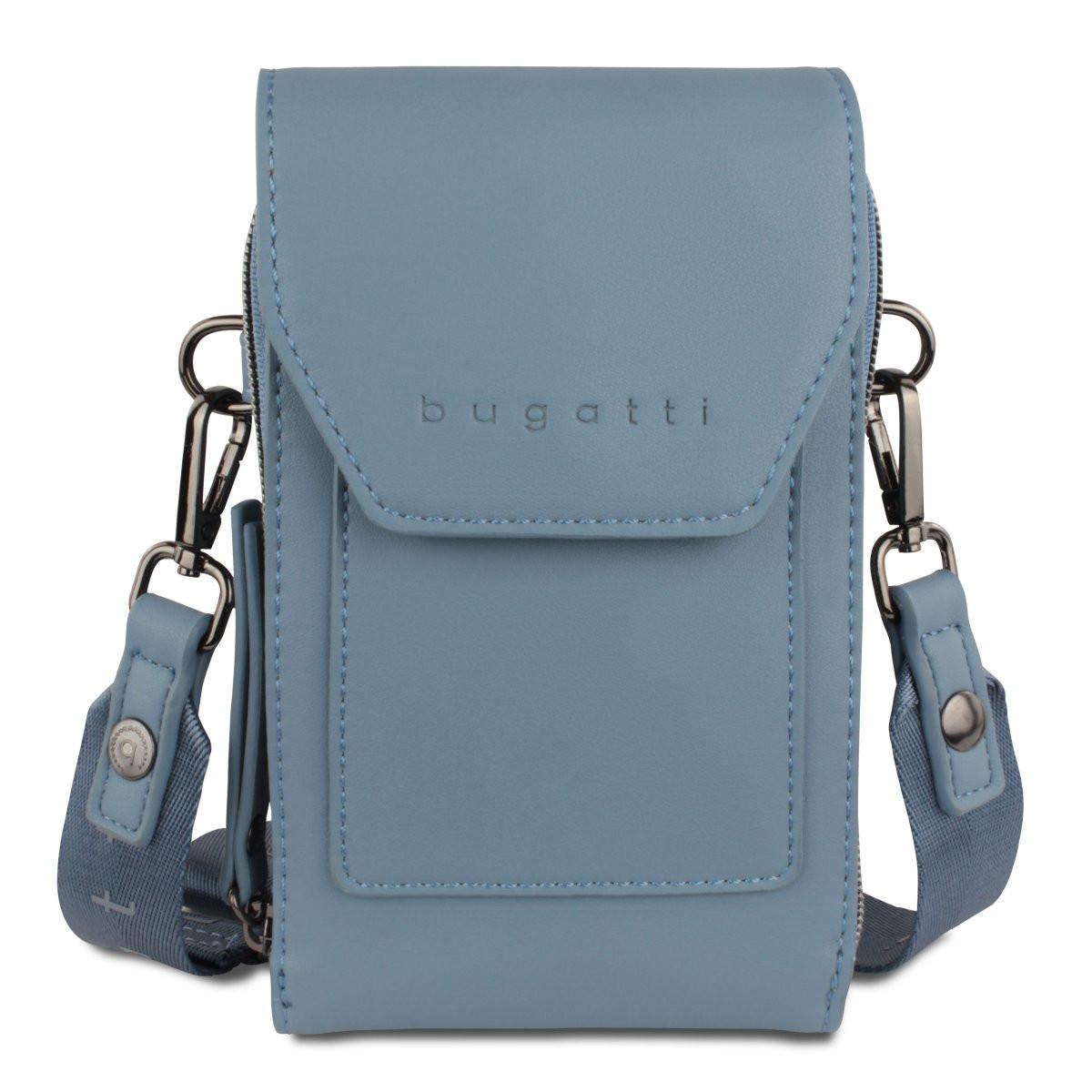 Bugatti - Almata Crossover Börse Denim, für Herren, Blau, One Size von Bugatti