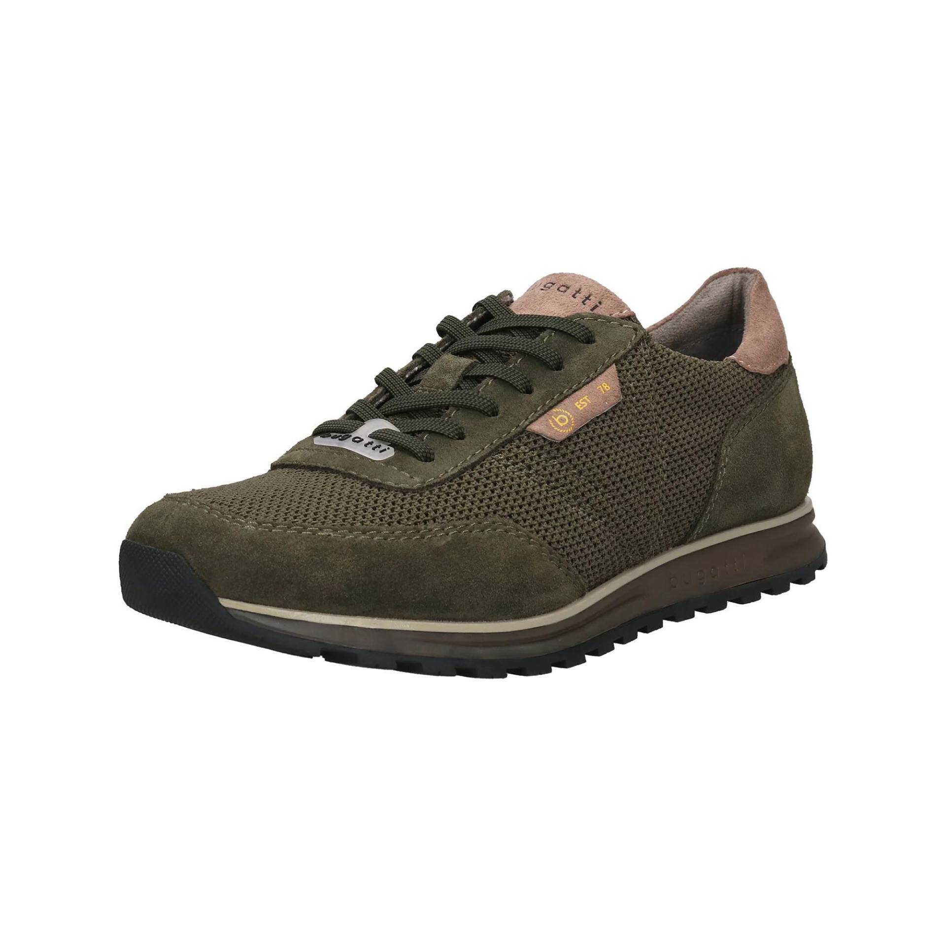 Sneakers, Low Top Herren Olivegrün 41 von BUGATTI