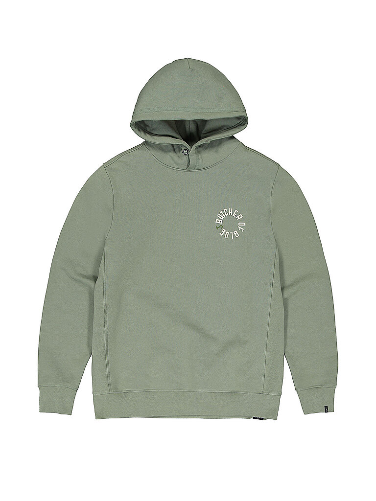 BUTCHER OF BLUE Kapuzensweater - Hoodie ARMY mint | S von BUTCHER OF BLUE