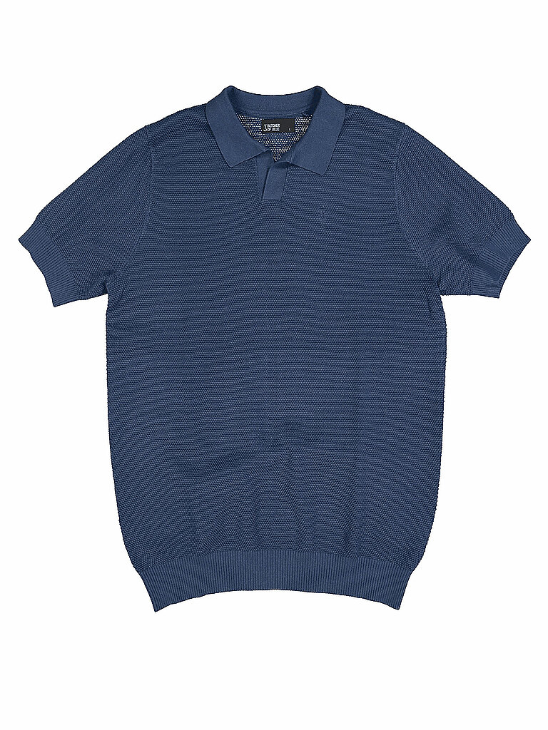 BUTCHER OF BLUE Poloshirt blau | L von BUTCHER OF BLUE