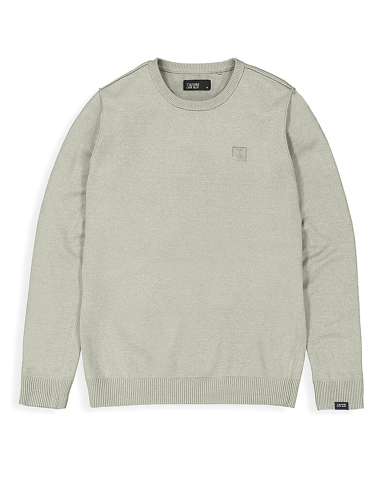 BUTCHER OF BLUE Pullover CLIFDEN hellgrün | L von BUTCHER OF BLUE