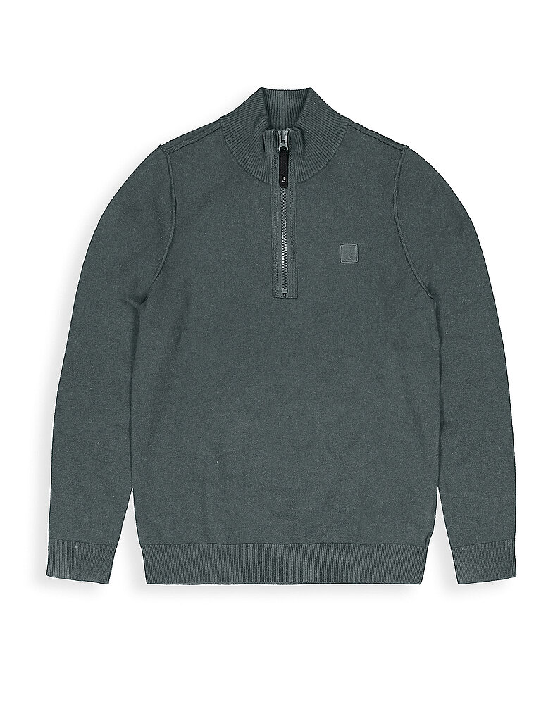 BUTCHER OF BLUE Troyer Pullover CLIFDEN grau | L von BUTCHER OF BLUE