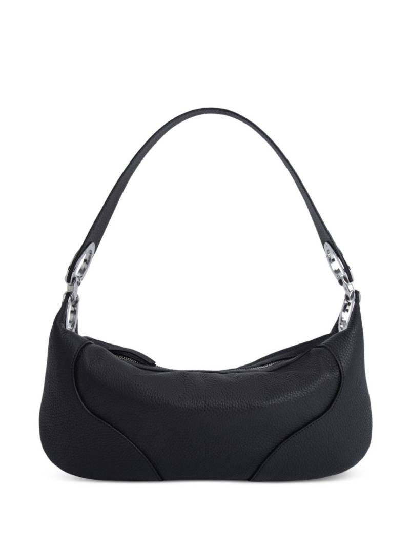 BY FAR Amira leather shoulder bag - Black von BY FAR