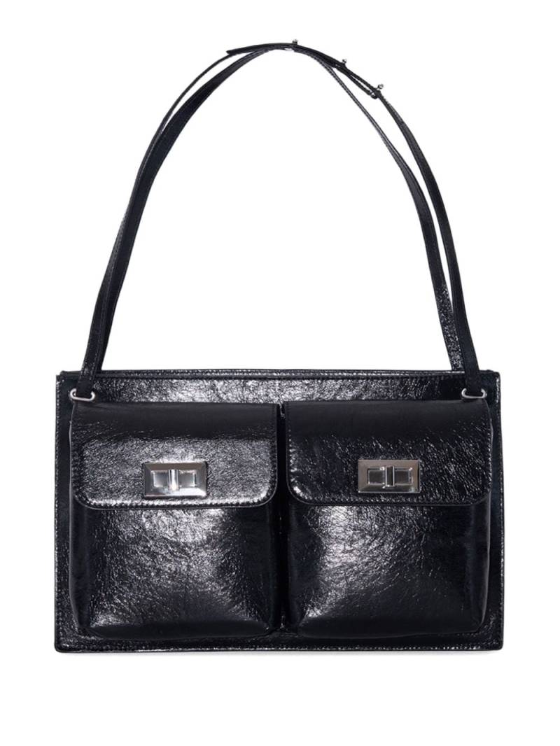 BY FAR Billy shoulder bag - Black von BY FAR