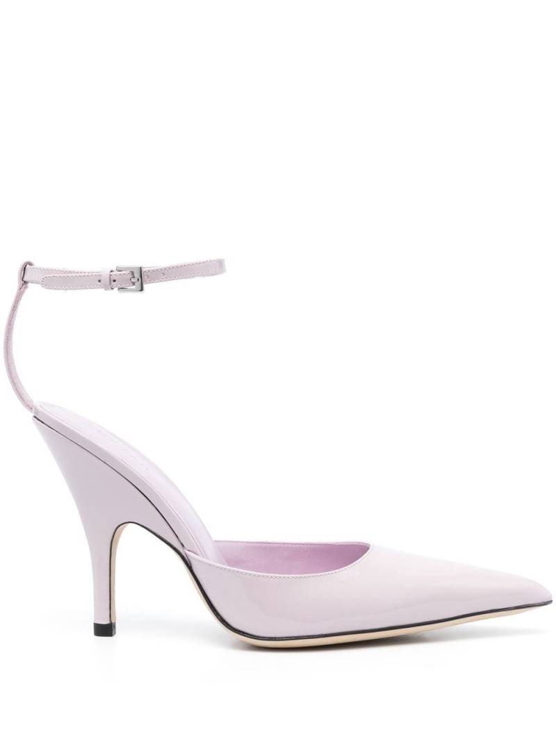 BY FAR Eliza 75mm pointed-toe pumps - Purple von BY FAR