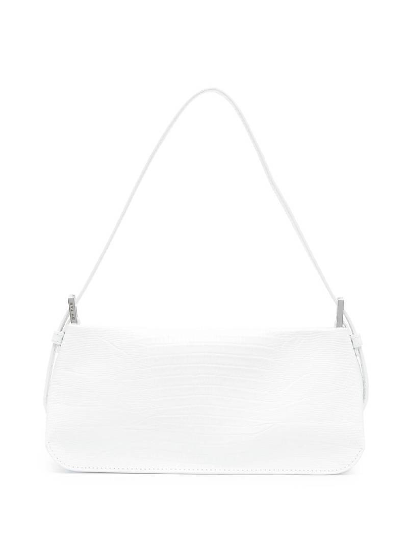 BY FAR crocodile-effect shoulder bag - White von BY FAR