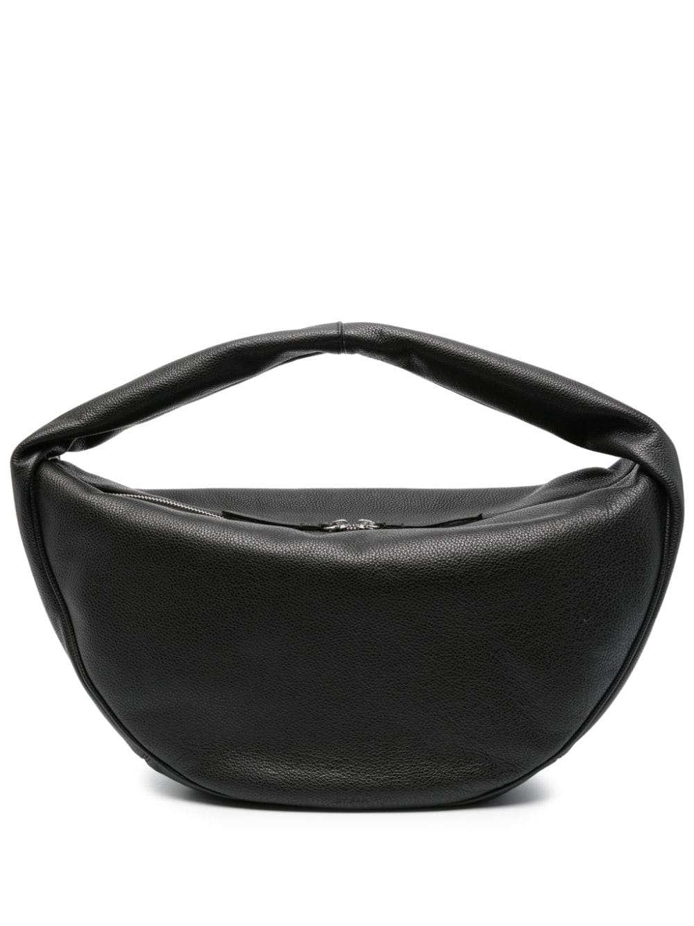 BY FAR large Cush leather tote bag - Black von BY FAR