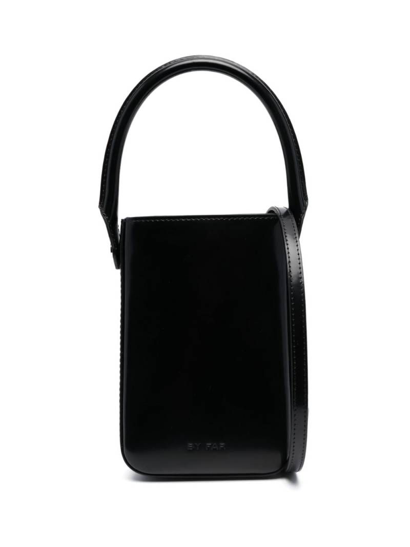 BY FAR leather mini bag - Black von BY FAR