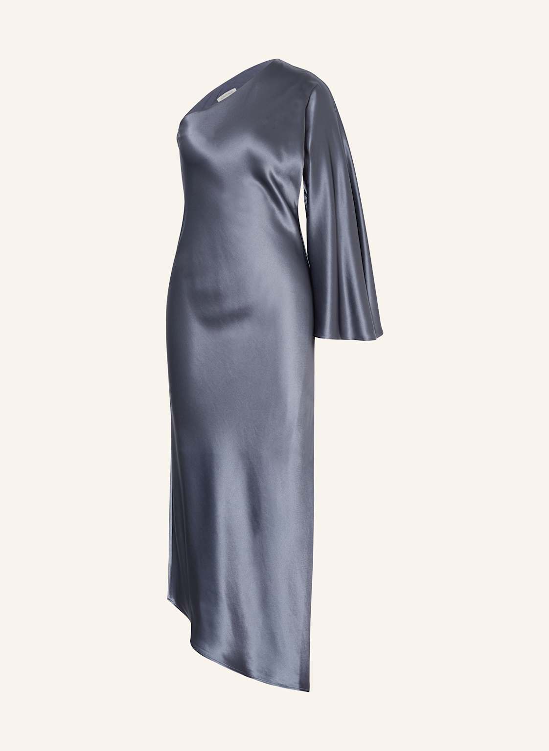 By Malene Birger One-Shoulder-Kleid Avilas Aus Satin blau By Malene Birger One-Shoulder-Kleid Avilas Aus Satin blau von BY MALENE BIRGER