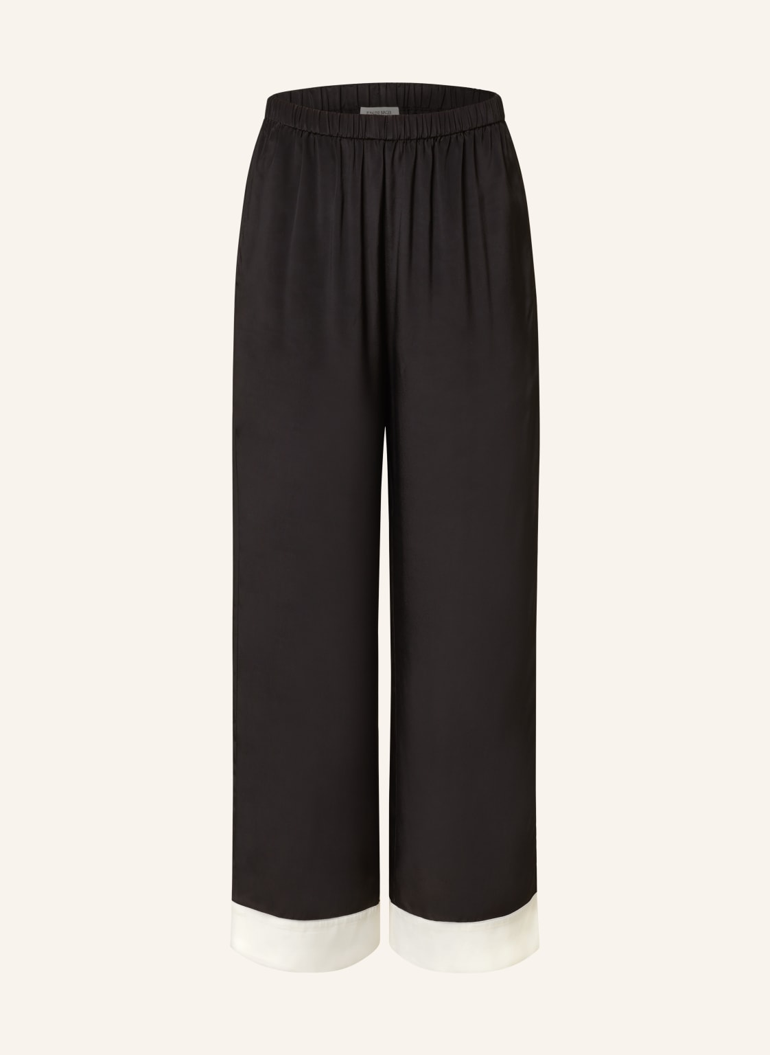 By Malene Birger Satin-Culotte Mirabello Mit Seide schwarz von BY MALENE BIRGER