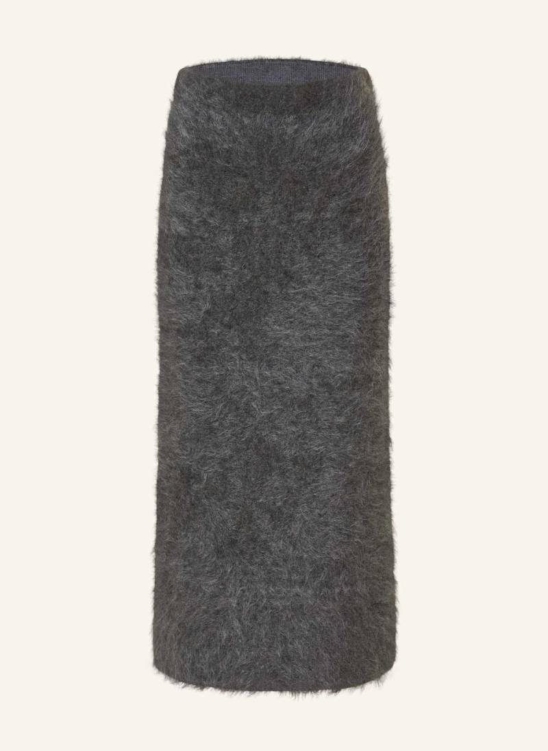 By Malene Birger Strickrock Estille Mit Mohair grau von BY MALENE BIRGER