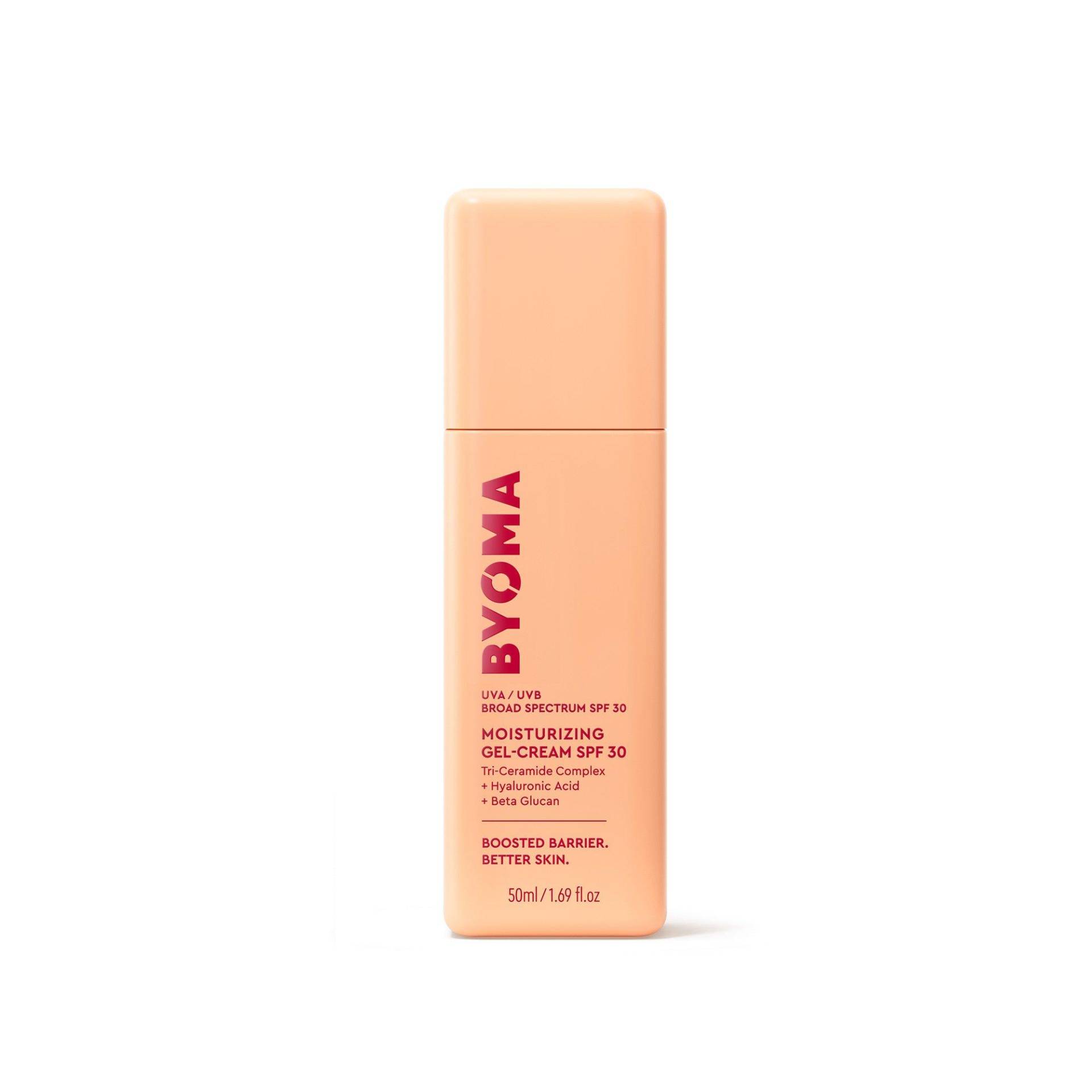 Spf 30 Gel Moisturiser - Feuchtigkeitsspendendes Gesichtsgel Mit Lsf 30 Damen  50ml von BYOMA