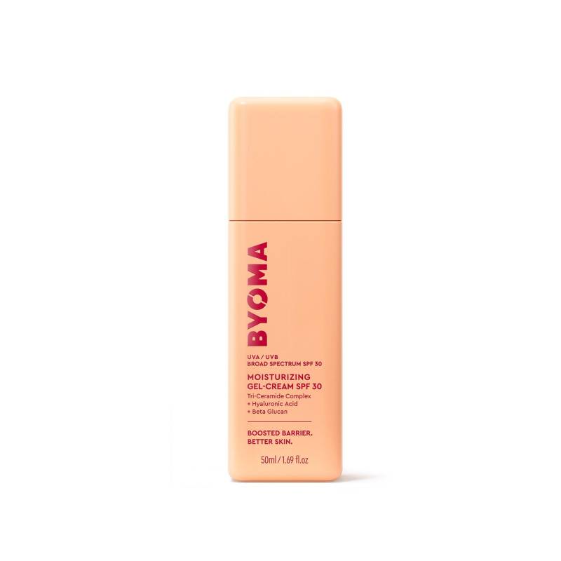 Spf 30 Gel Moisturiser - Feuchtigkeitsspendendes Gesichtsgel Mit Lsf 30 Damen  50ml von BYOMA