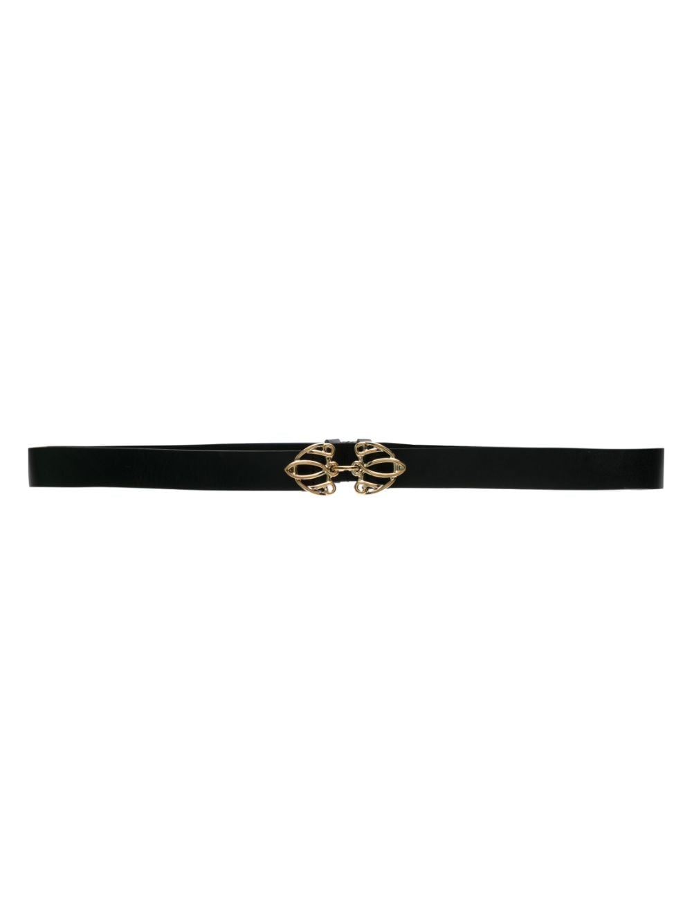 Ba&Sh Bilissi hook-fastening leather belt - Black von Ba&Sh