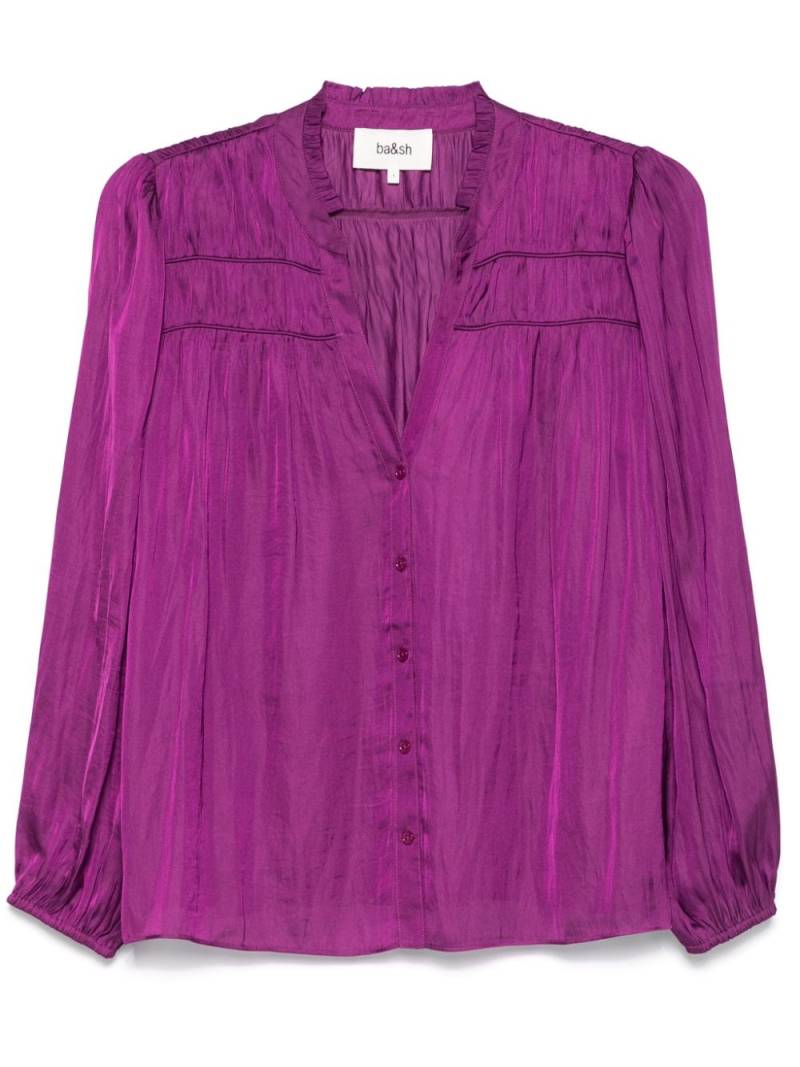 Ba&Sh Cessia shirt - Purple von Ba&Sh