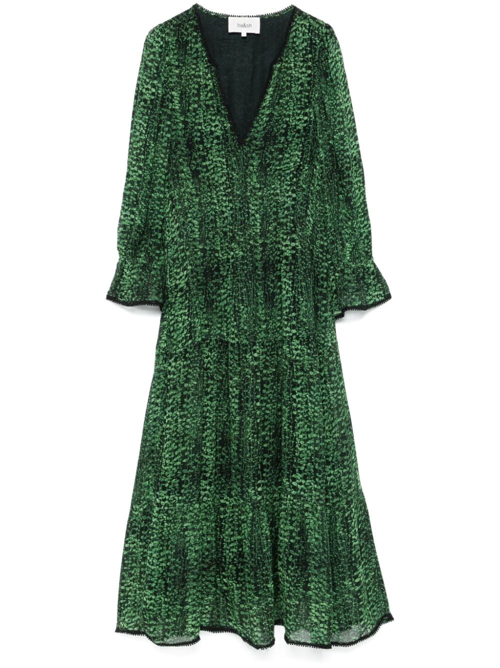 Ba&Sh Clovia midi dress - Green von Ba&Sh