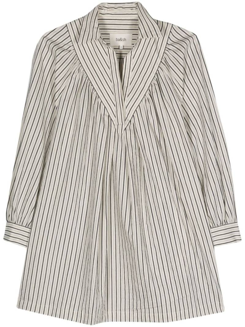 Ba&Sh Fadia striped shirt dress - Neutrals von Ba&Sh