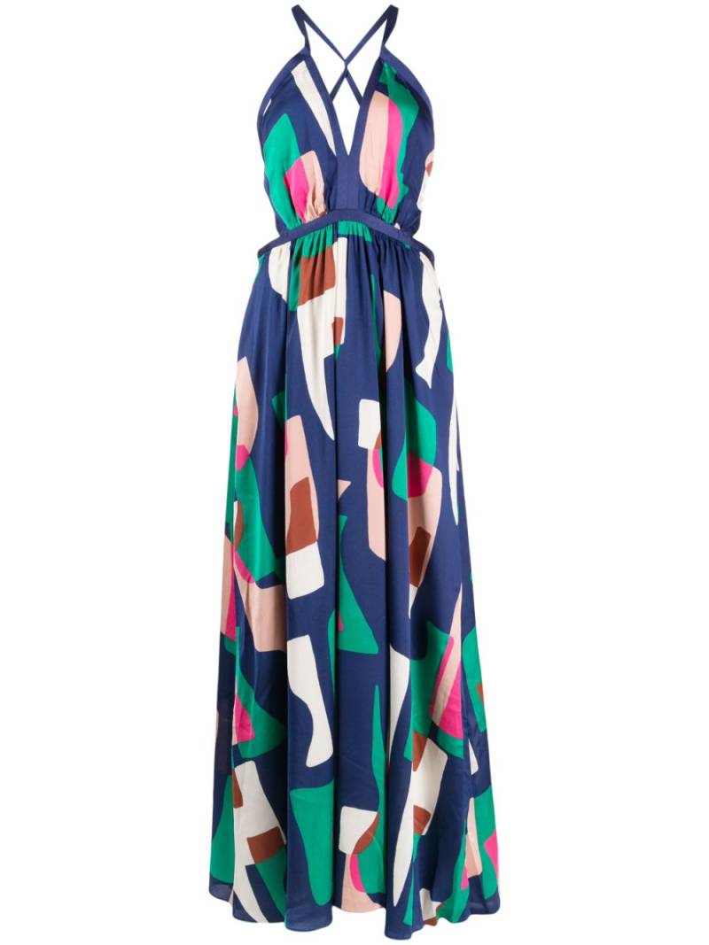 Ba&Sh Goomy geometric-print maxi dress - Multicolour von Ba&Sh