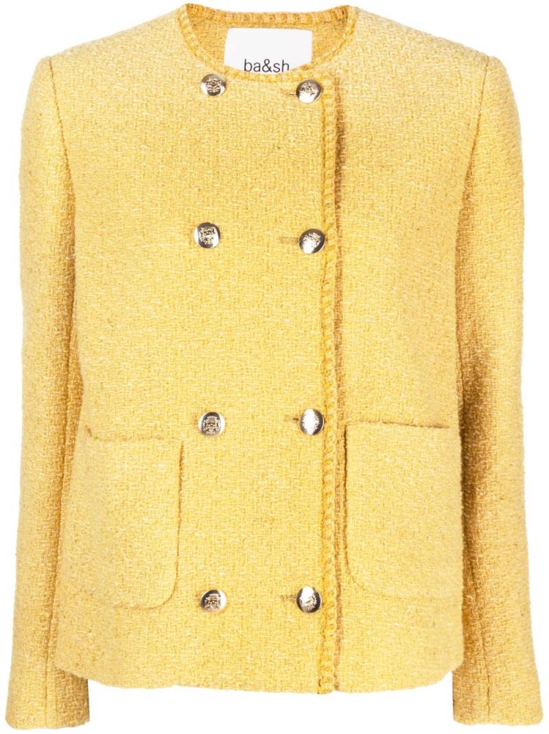 Ba&Sh Joe wool-blend jacket - Yellow von Ba&Sh