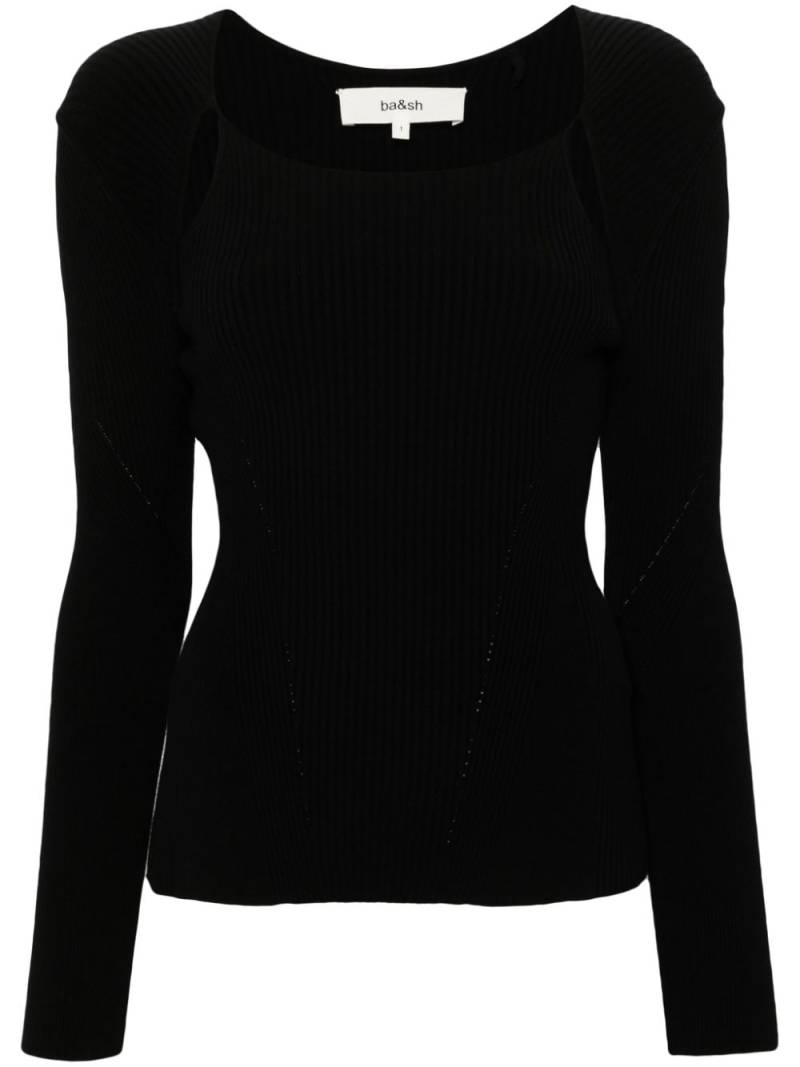 Ba&Sh Pietra top - Black von Ba&Sh