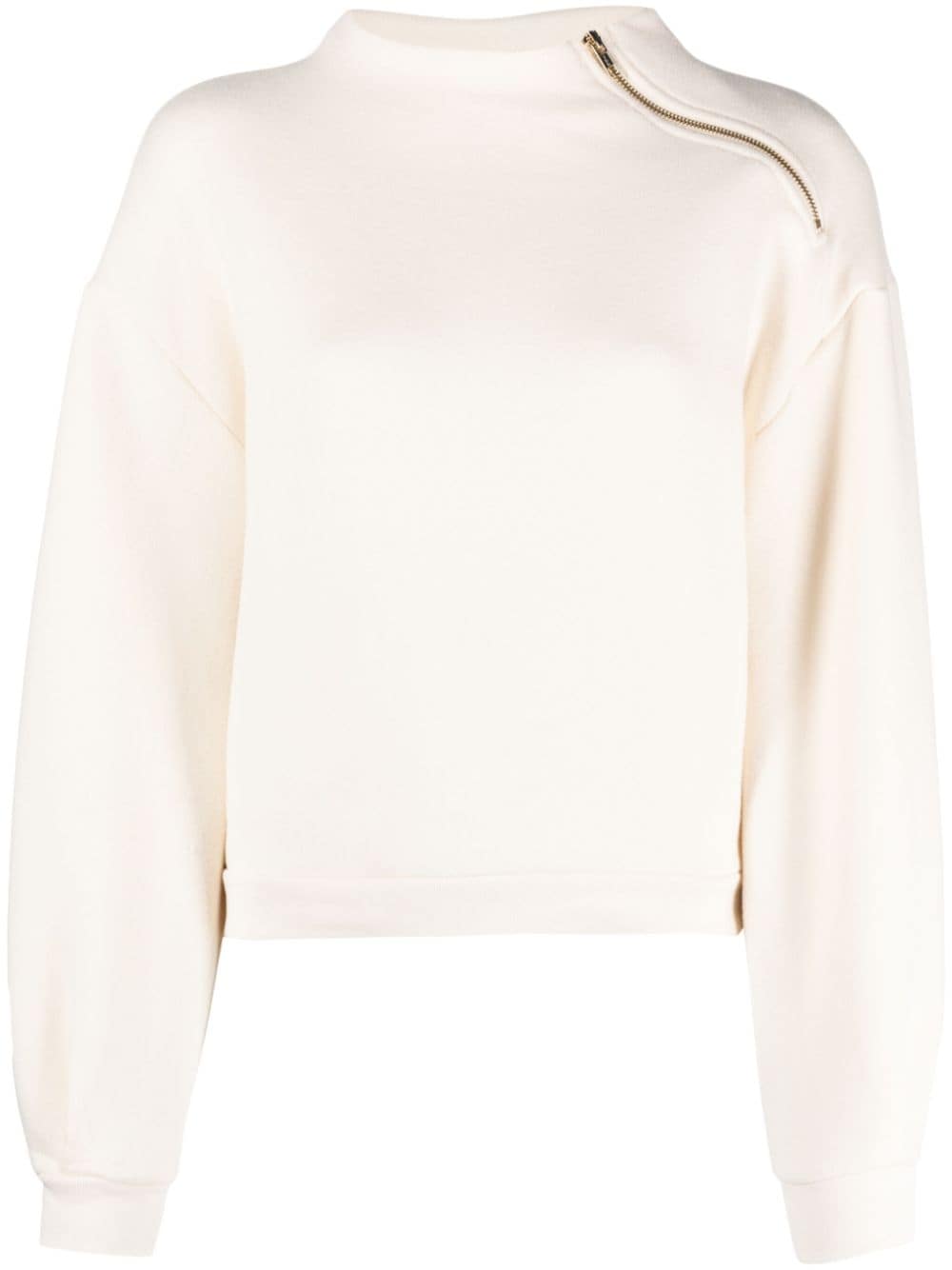 Ba&Sh Ricardo side-zip sweatshirt - White von Ba&Sh