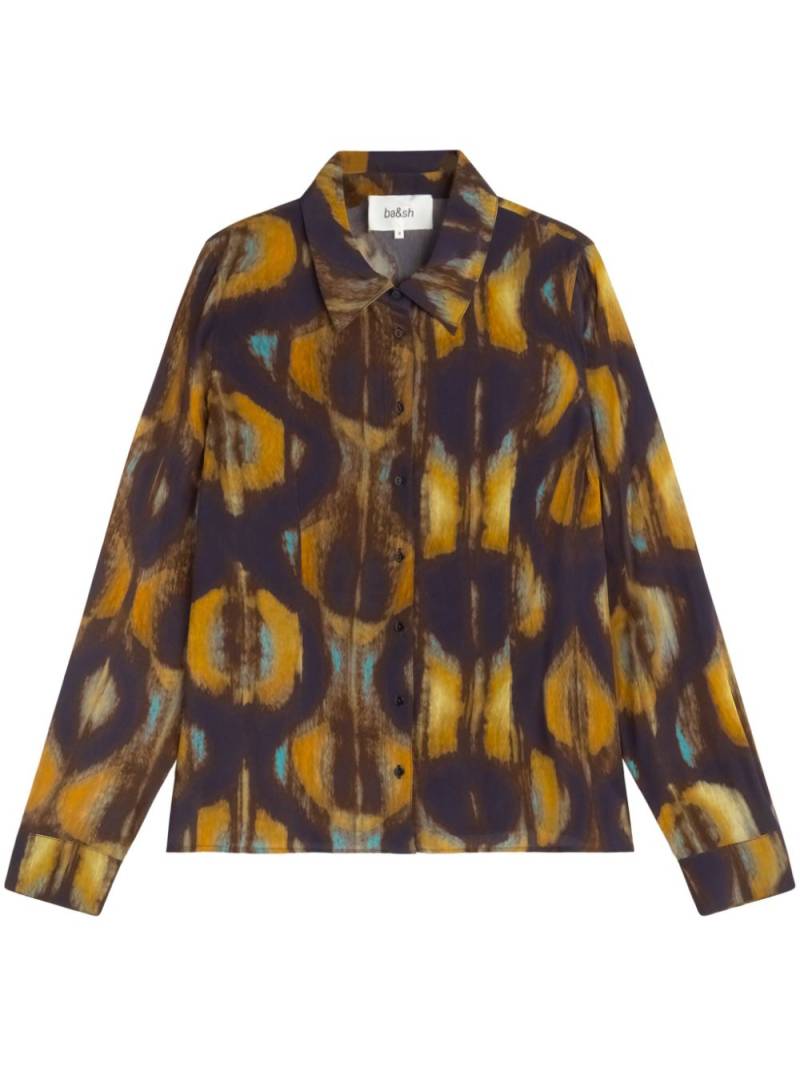 Ba&Sh abstract print shirt - Brown von Ba&Sh