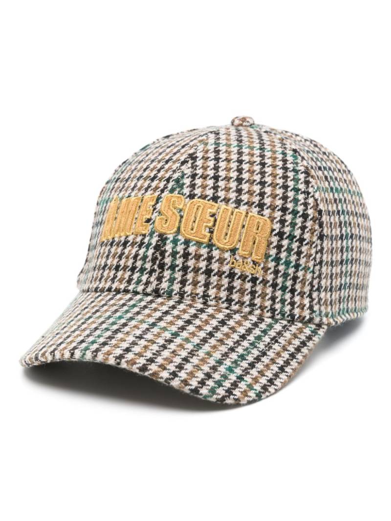 Ba&Sh houndstooth baseball cap - Brown von Ba&Sh