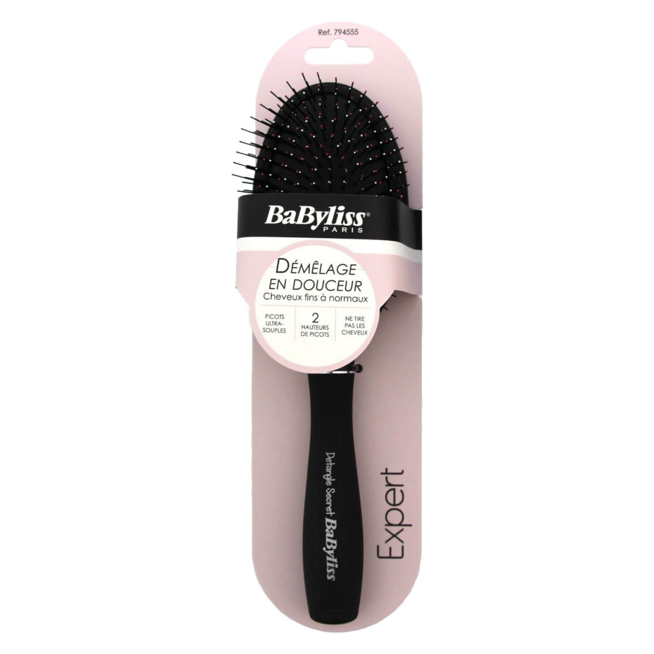 BaByliss - Brosse Pneumatique Detangle Noir 794555 von BaByliss