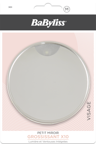BaByliss - LED Vergrösserungsspiegel X10 Mit Saugnäpfen BaByliss - LED Vergrösserungsspiegel X10 Mit Saugnäpfen von BaByliss