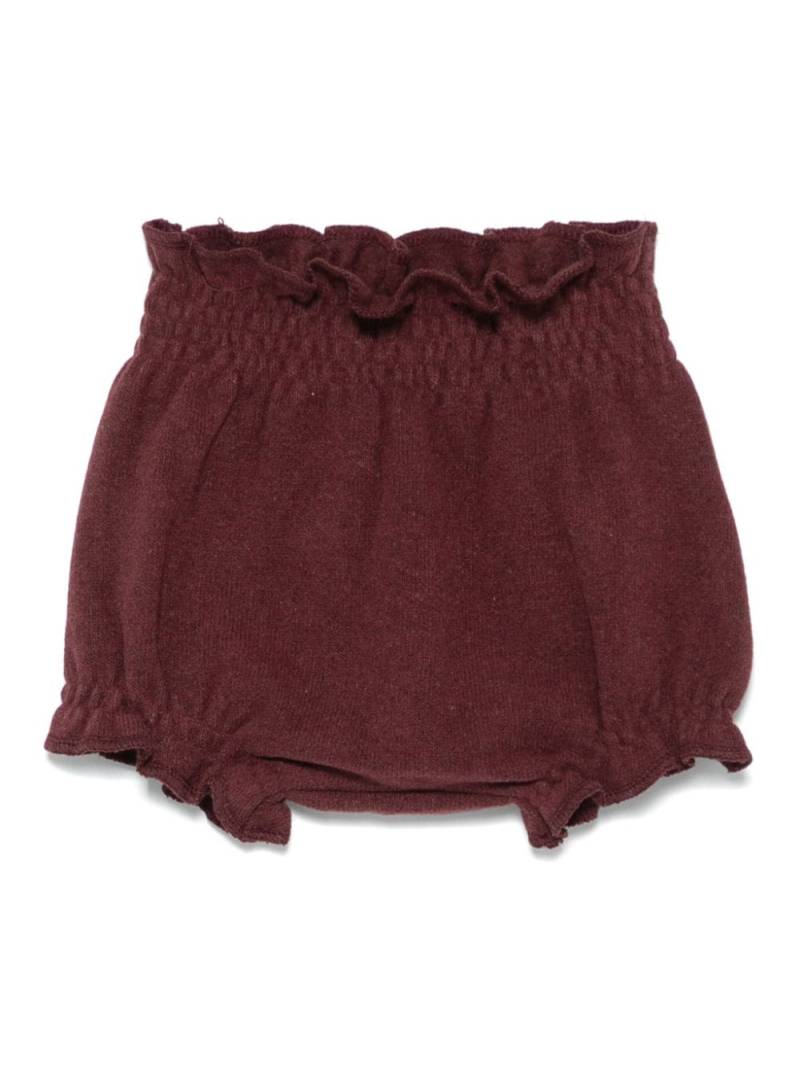 Babe And Tess knitted bloomers - Red von Babe And Tess