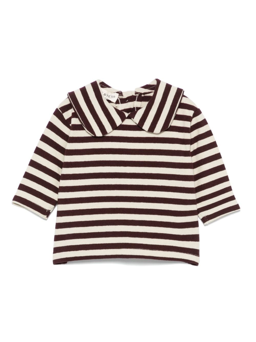 Babe And Tess striped blouse - Neutrals von Babe And Tess