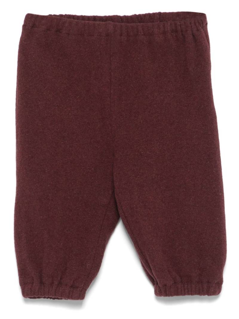 Babe And Tess knitted trousers - Purple von Babe And Tess