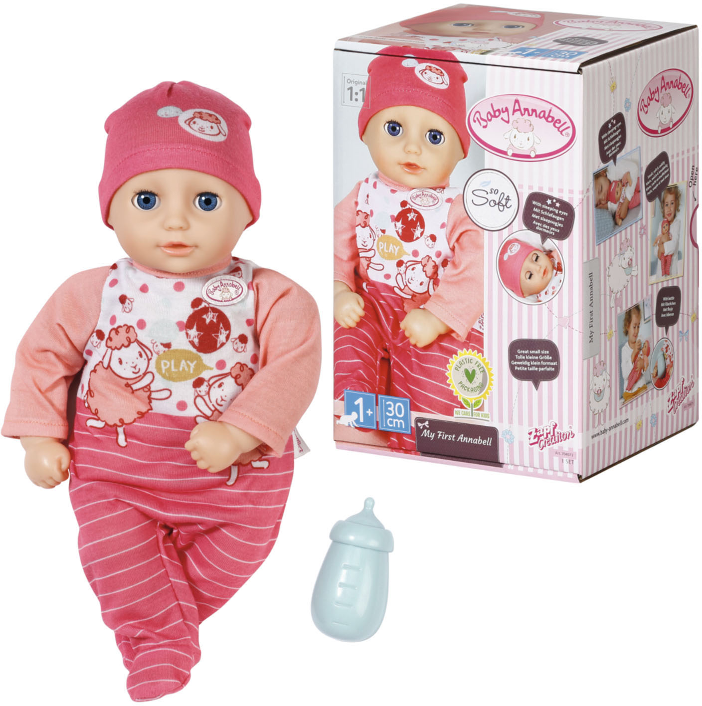 Baby Annabell Babypuppe »My First Annabell, 30 cm«, mit Schlafaugen von Baby Annabell