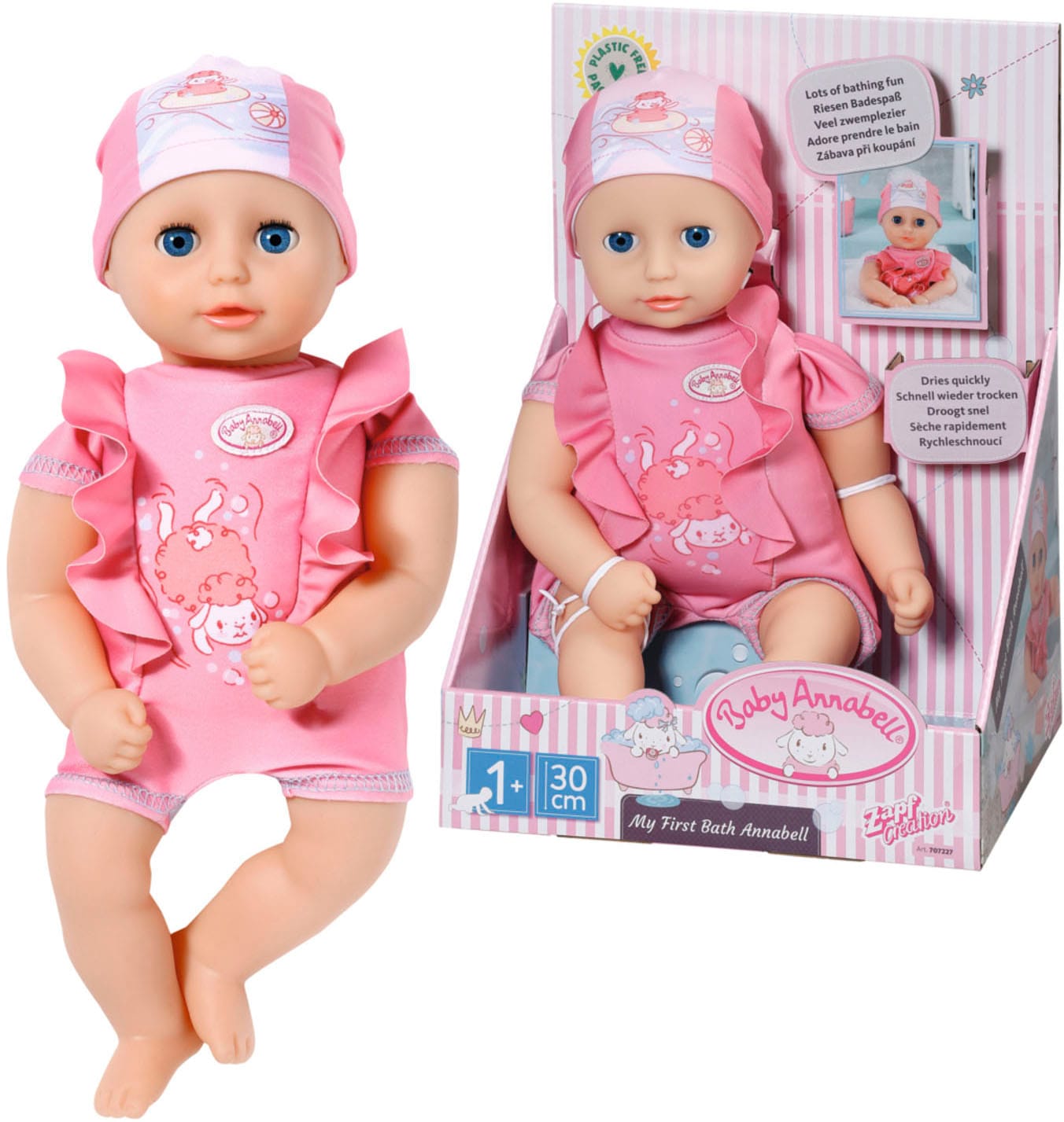 Baby Annabell Babypuppe »My First Bath Annabell, 30 cm«, Badepuppe Baby Annabell Babypuppe »My First Bath Annabell, 30 cm«, Badepuppe von Baby Annabell