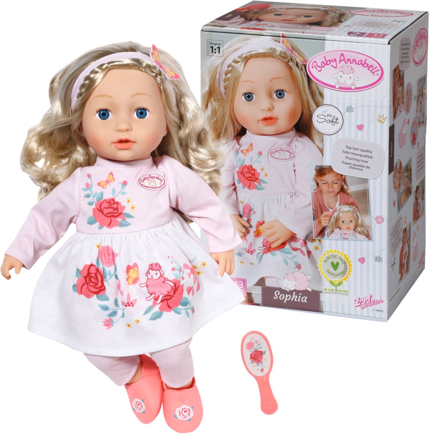 Baby Annabell Babypuppe »Sophia, 43 cm« Baby Annabell Babypuppe »Sophia, 43 cm« von Baby Annabell