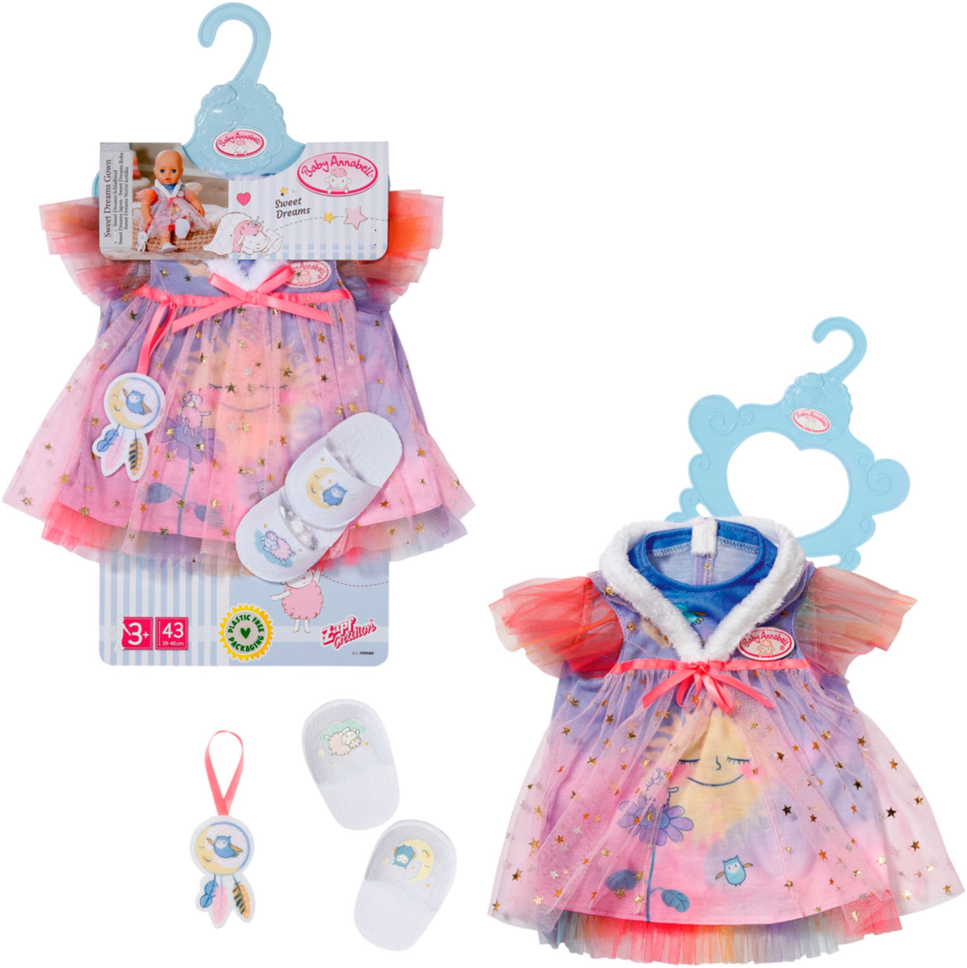 Baby Annabell Puppenkleidung »Sweet Dreams Nachthemd 43 cm« Baby Annabell Puppenkleidung »Sweet Dreams Nachthemd 43 cm« von Baby Annabell