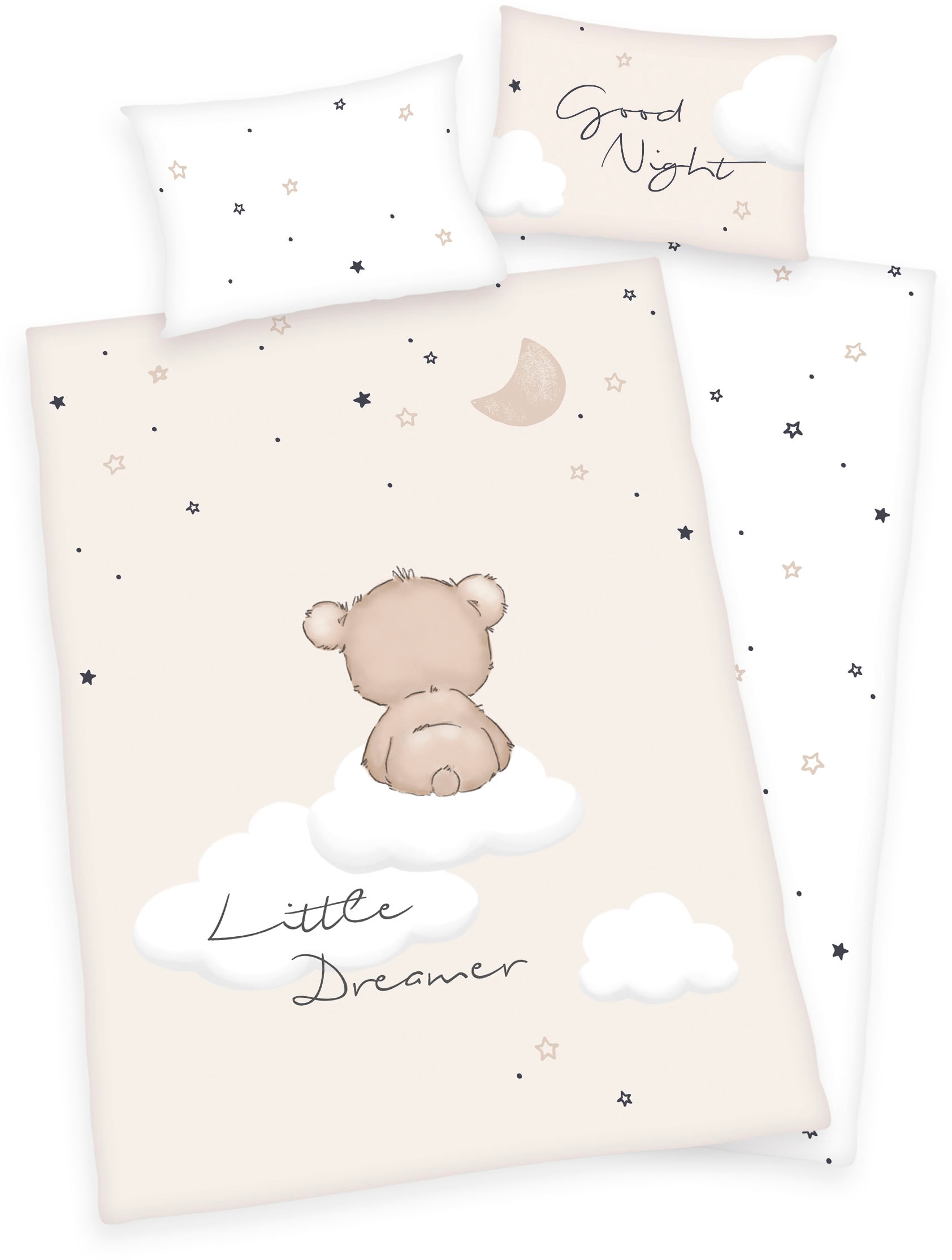 Baby Best Babybettwäsche »Little Dreamer«, (2 tlg.), mit liebevollem Motiv von Baby Best