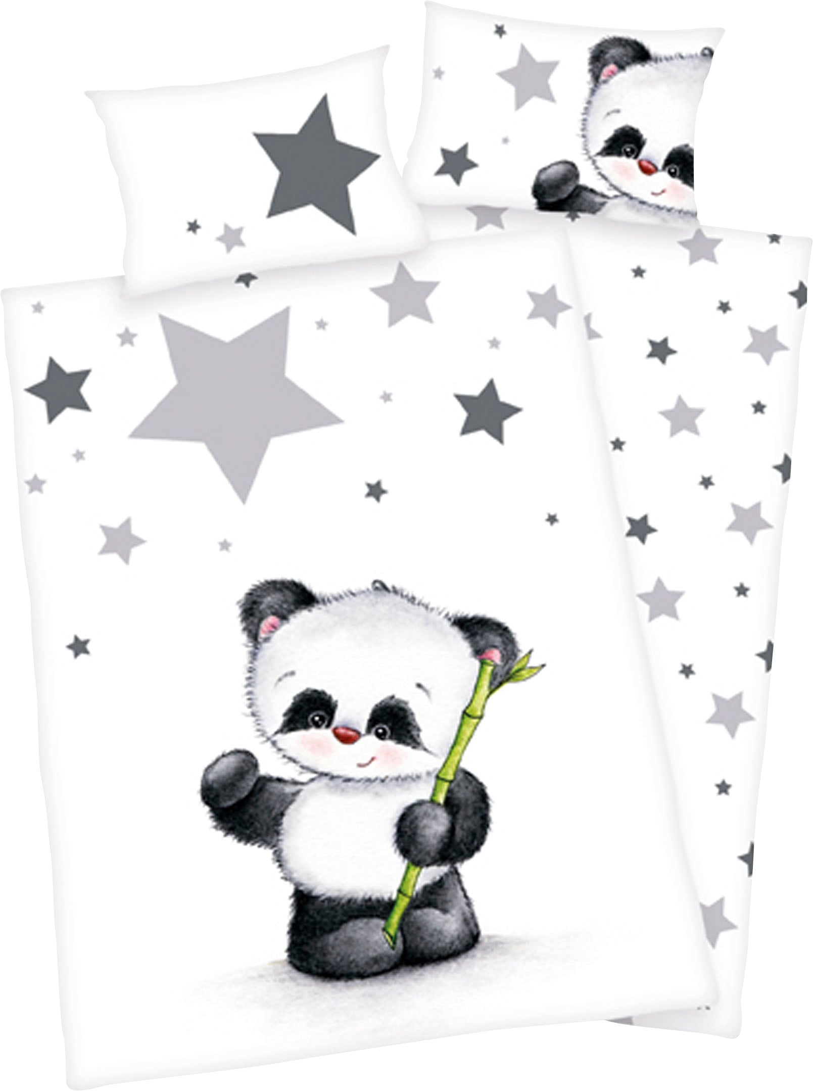 Baby Best Babybettwäsche »Panda«, mit niedlichem Motiv Baby Best Babybettwäsche »Panda«, mit niedlichem Motiv von Baby Best