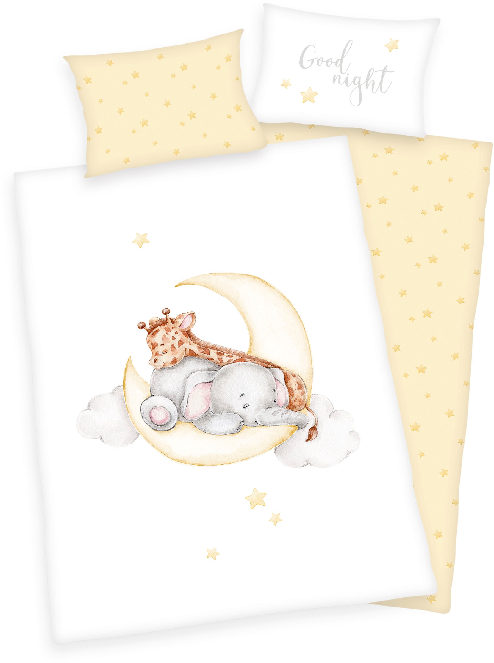 Baby Best Babybettwäsche »Sleeping little Bear«, (2 tlg.), mit liebevollem Motiv von Baby Best