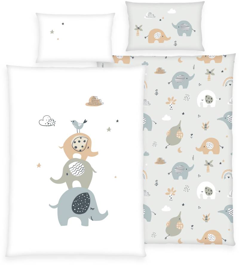 Baby Best Babybettwäsche »babybest Elephants«, mit liebevollem Motiv von Baby Best