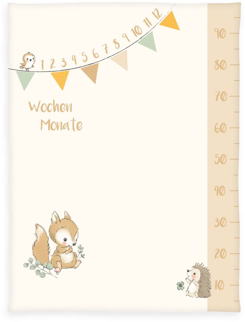 Baby Best Babydecke, mit liebevollem Motiv von Baby Best