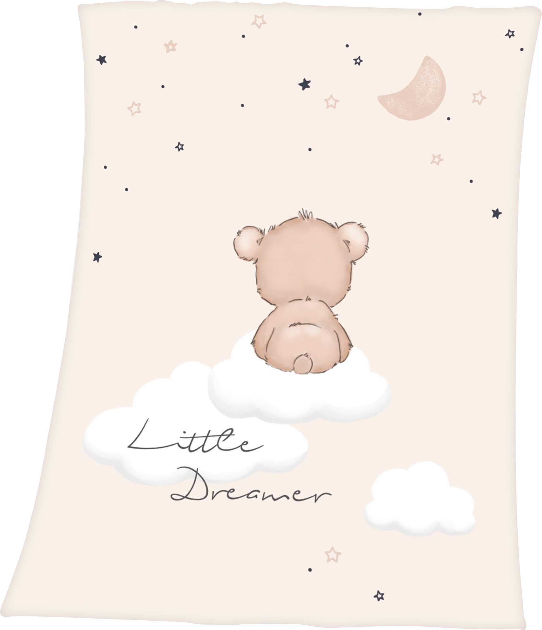 Baby Best Babydecke »Little Dreamer«, mit niedlichem Teddydesign, Kuscheldecke von Baby Best